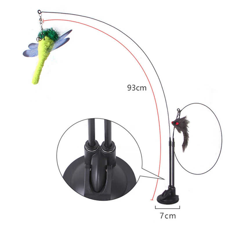 Cat Toy Bird interactive