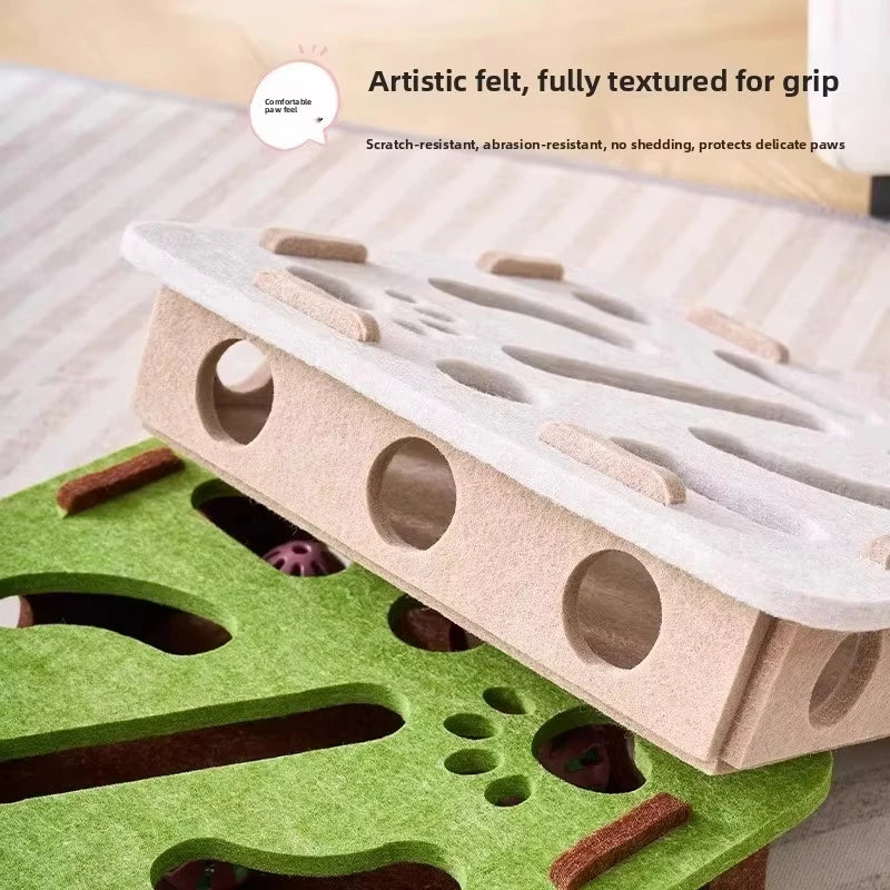 Cat Toy Puzzle Box