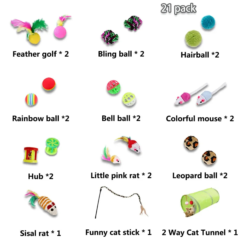 Kitten Toys Variety Pack-Pet