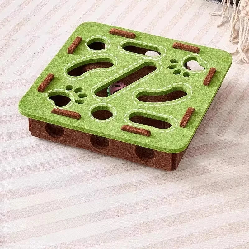 Cat Toy Puzzle Box