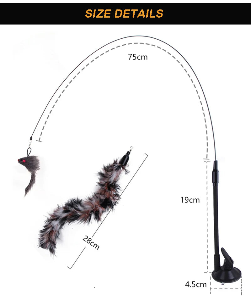 Cat Toy Bird interactive