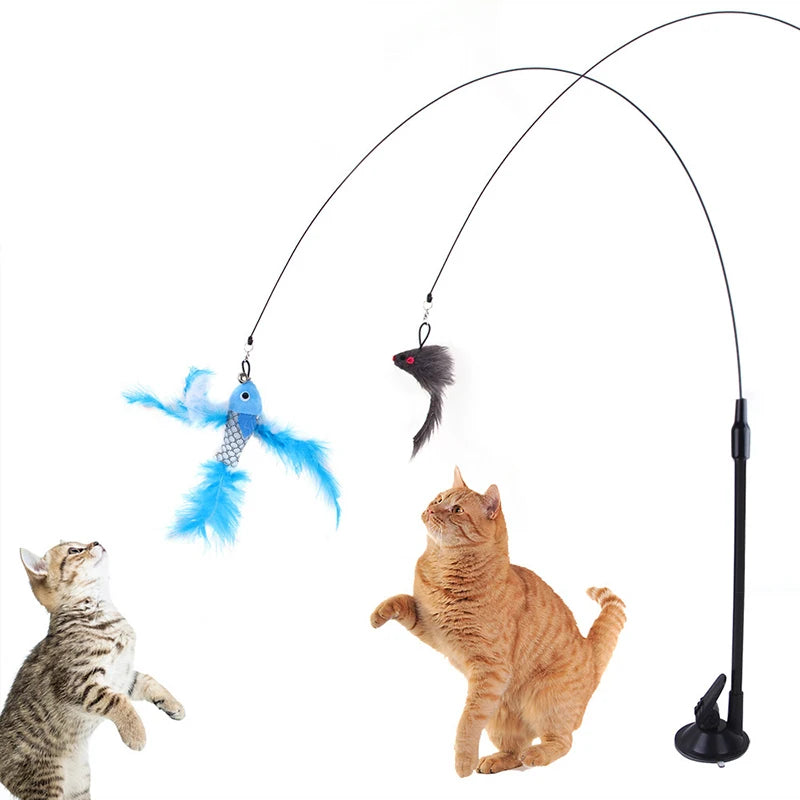 Cat Toy Bird interactive