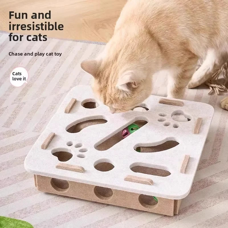 Cat Toy Puzzle Box